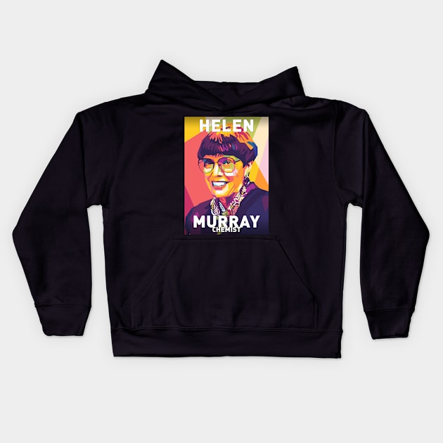 Helen Murray Kids Hoodie by Shecience